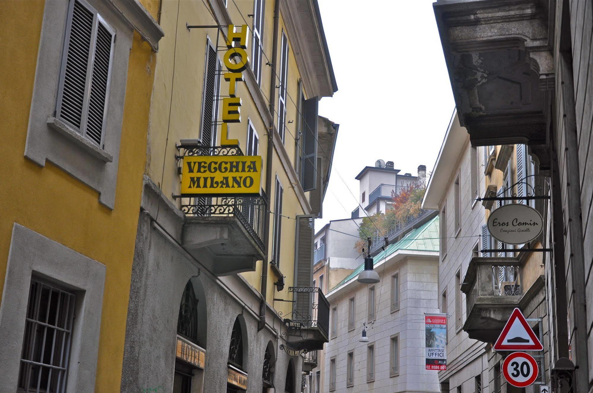 Hotel Vecchia Milano Exterior foto