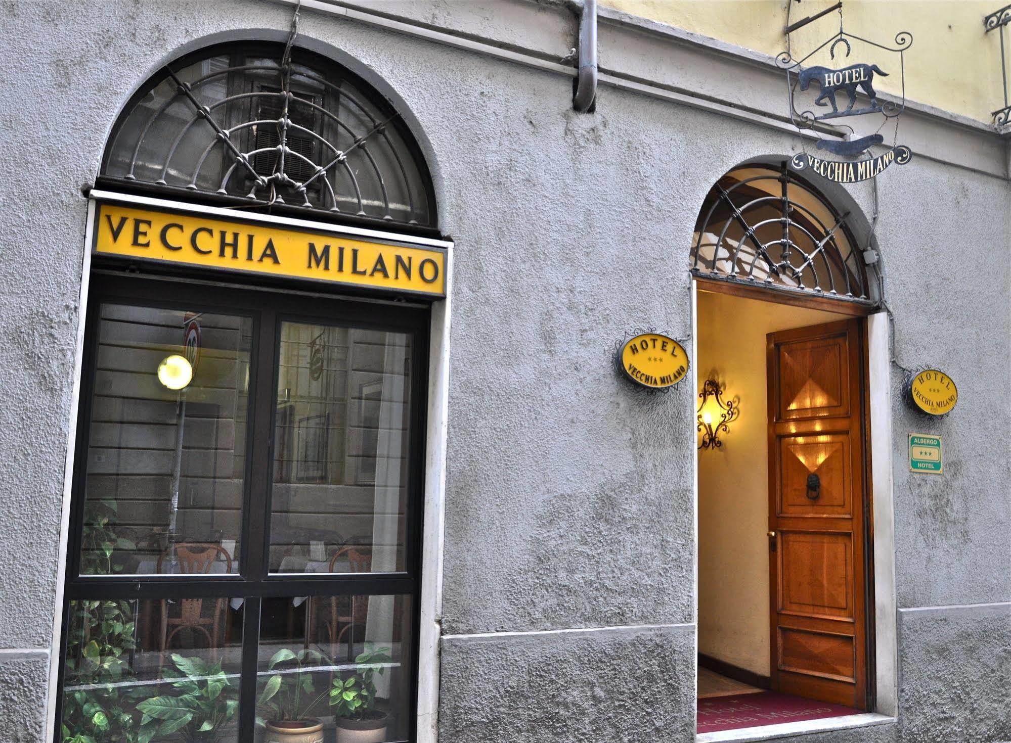 Hotel Vecchia Milano Exterior foto