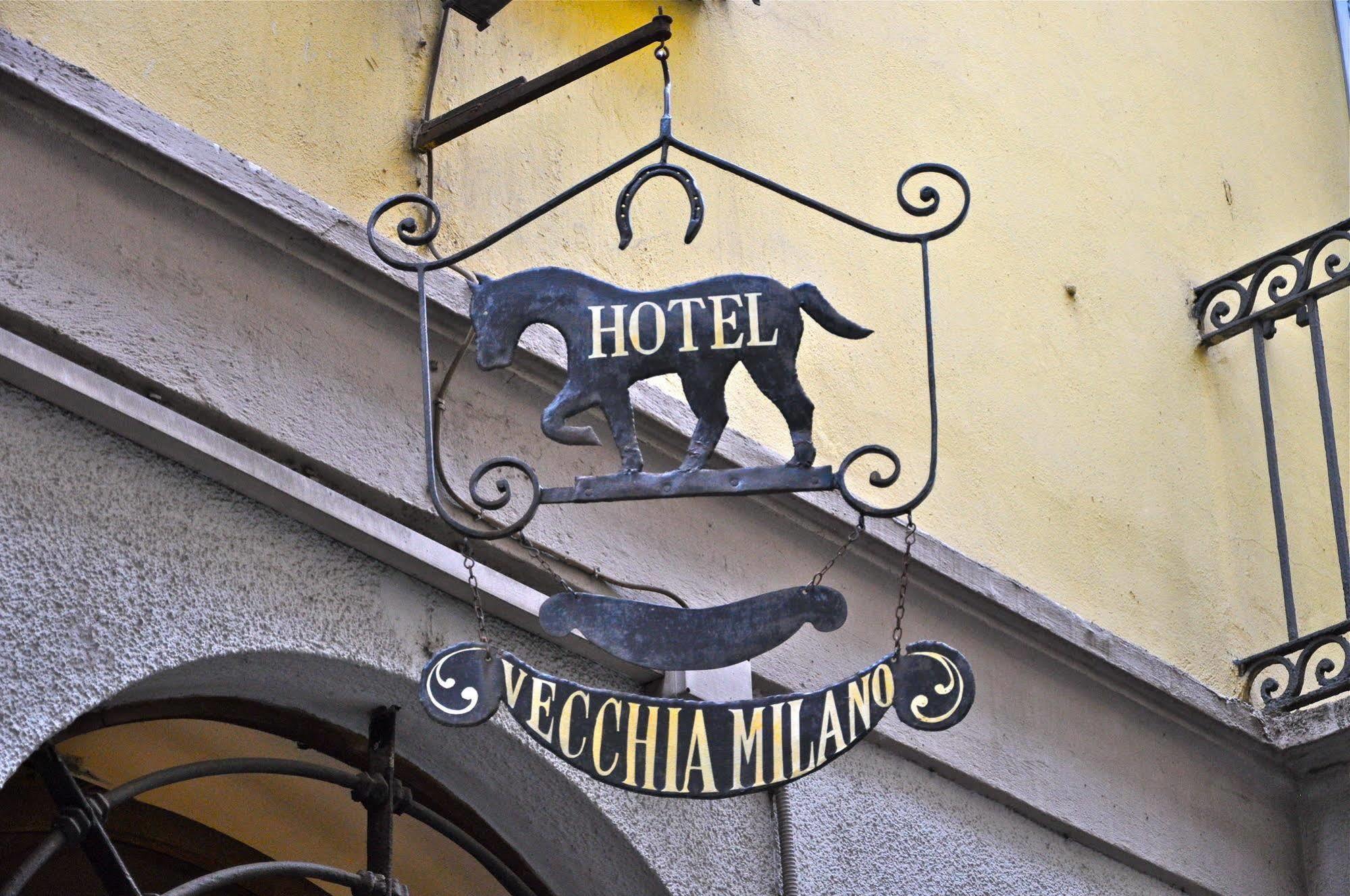 Hotel Vecchia Milano Exterior foto